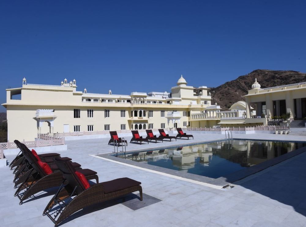 The Castle Mewar Hotel Rāma Exterior foto